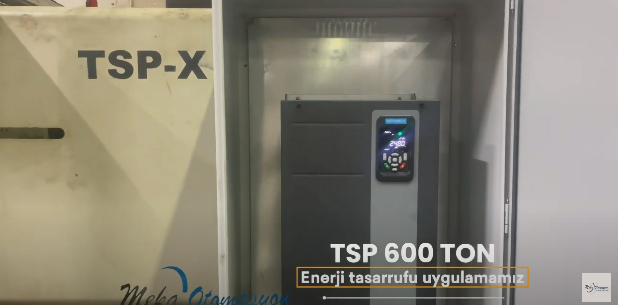 Servo enerji tasarrufu uygulamamız.600 Ton TSP